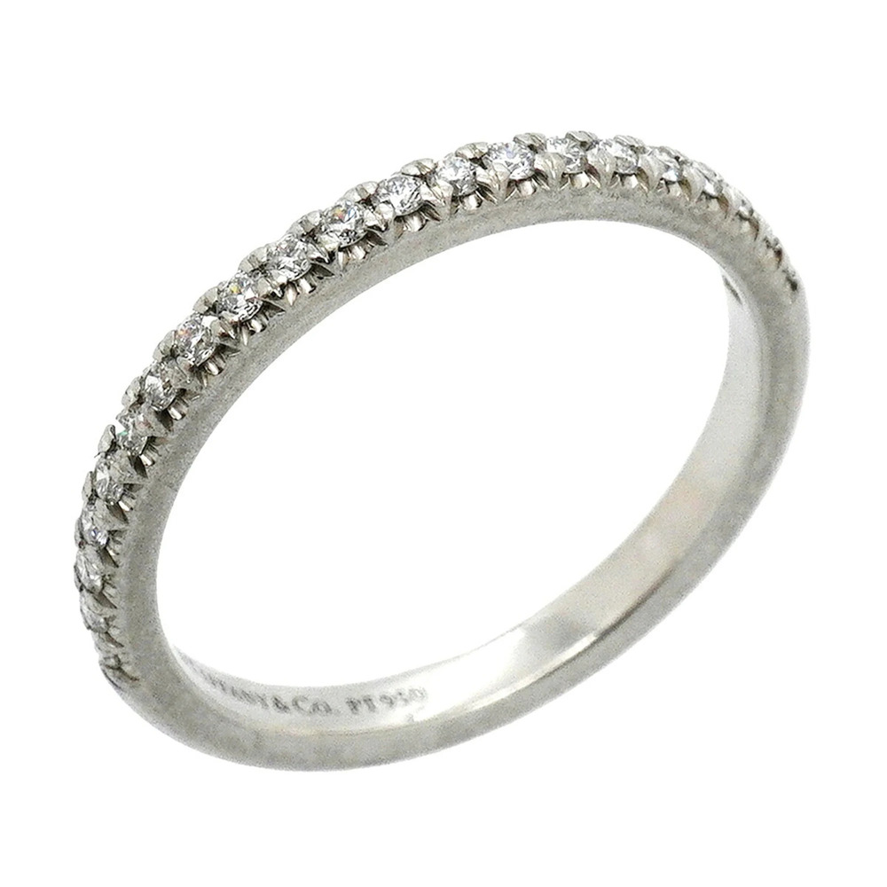TIFFANY & CO. Silver Diamond Eternity Ring